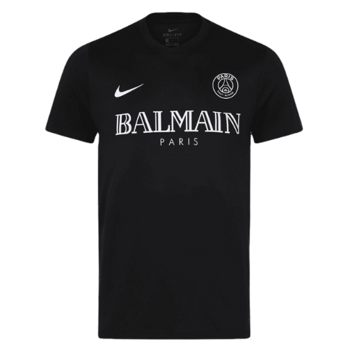 Camisa PSG Balmain Refletiva - Preta - Masculina