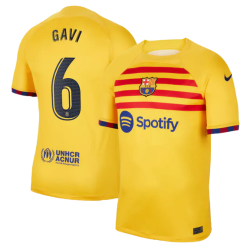 Camisa Barcelona IV Gavi 6 23/24