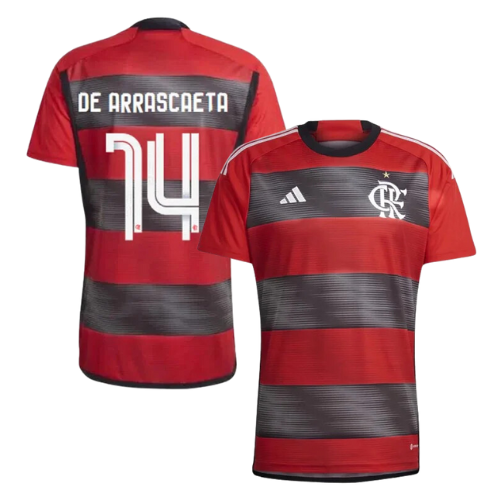 Camisa Flamengo I De Arrascaeta 14 23/24 - Masculina