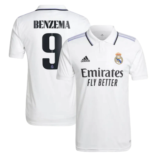 Camisa Real Madrid Benzema I 22/23 - Masculina