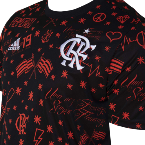Camisa Pré-Jogo CR Flamengo 22/23 - Masculina