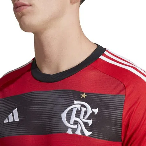 Camisa Flamengo I Bruno Henrique 27 23/24 - Masculina