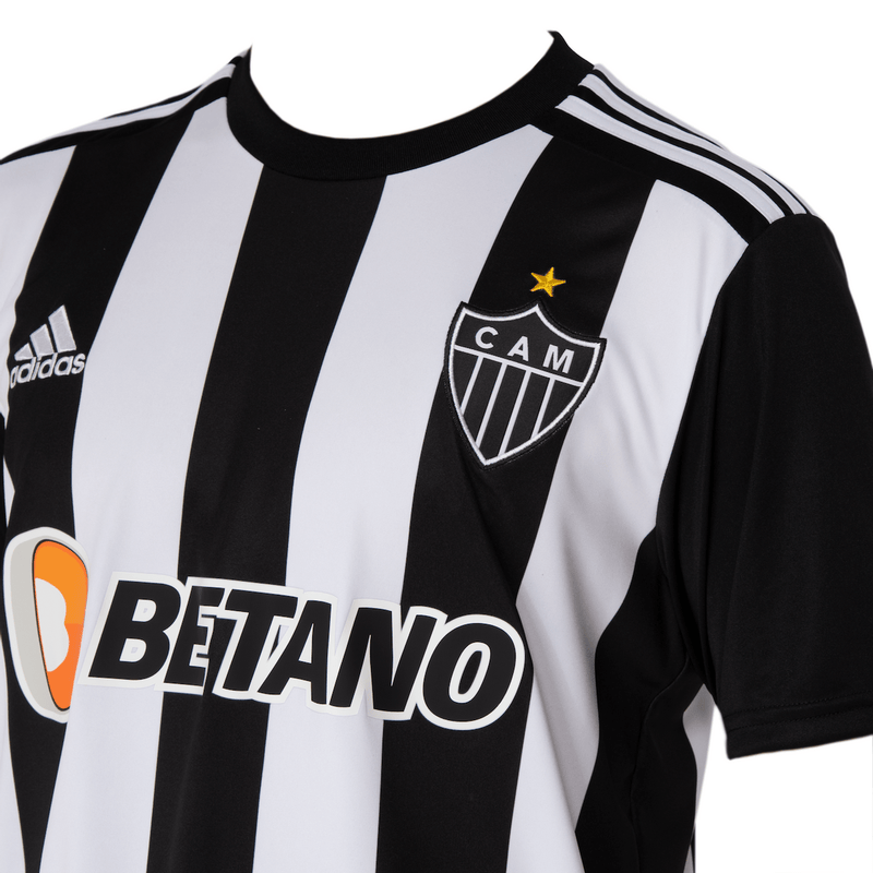 Camisa Atlético Mineiro I 22/23 Preta - Masculina