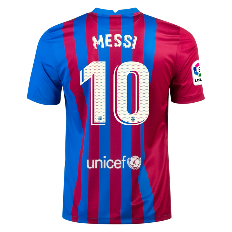 Camisa Barcelona I - Messi - 21/22 - Masculina