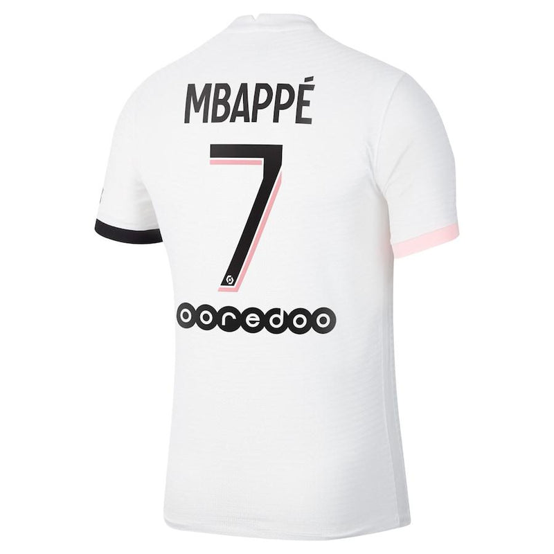 Camisa PSG II - Mbappé - 21/22 Branca - Masculina