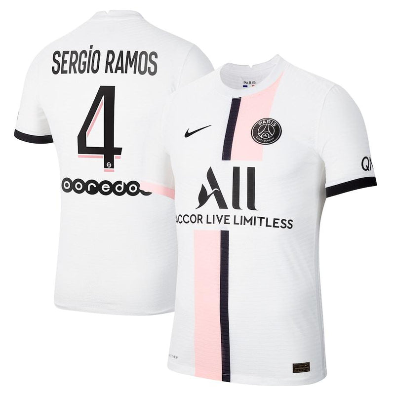 Camisa PSG II - Sergio Ramos - 21/22 Branca - Masculina