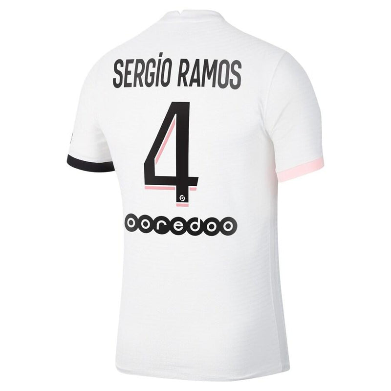 Camisa PSG II - Sergio Ramos - 21/22 Branca - Masculina