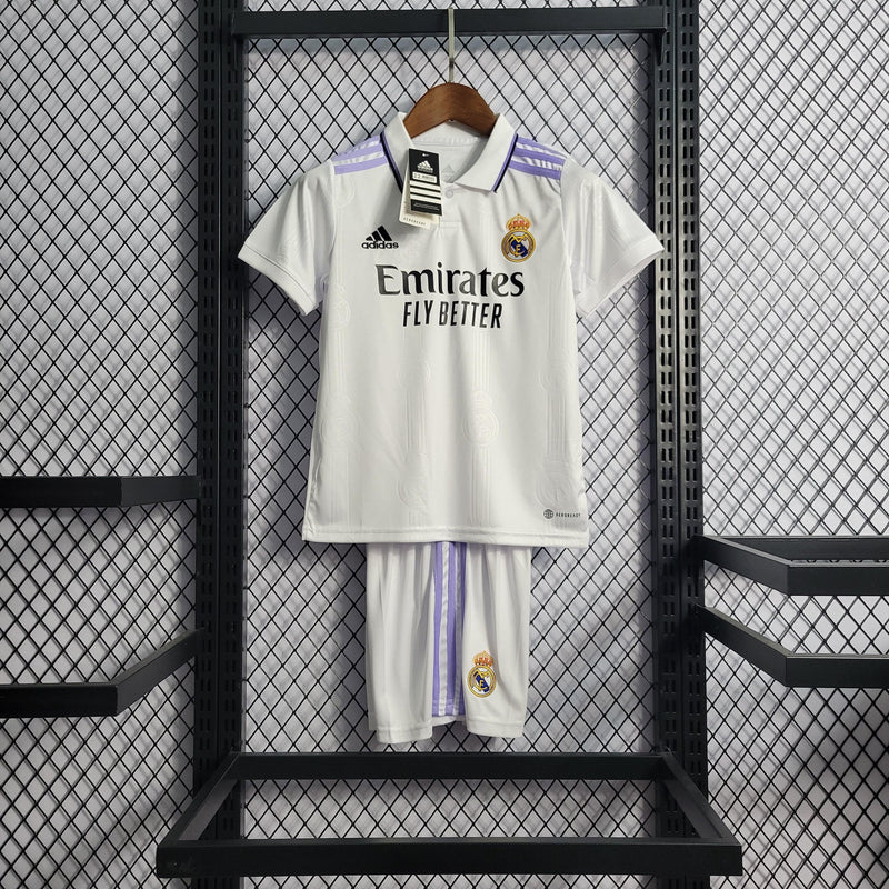 Real Madrid Kit Infantil I 22/23