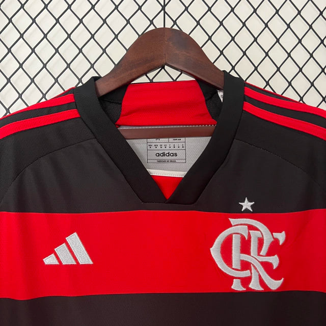 Camisa Flamengo I Manga Longa 24/25
